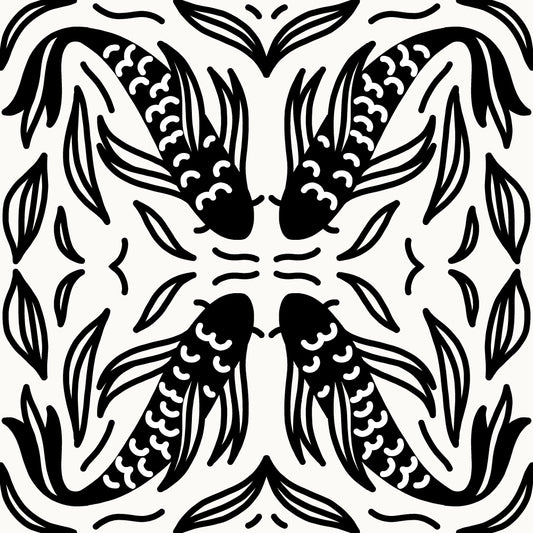 'Koi' Jumbo Texture Roller