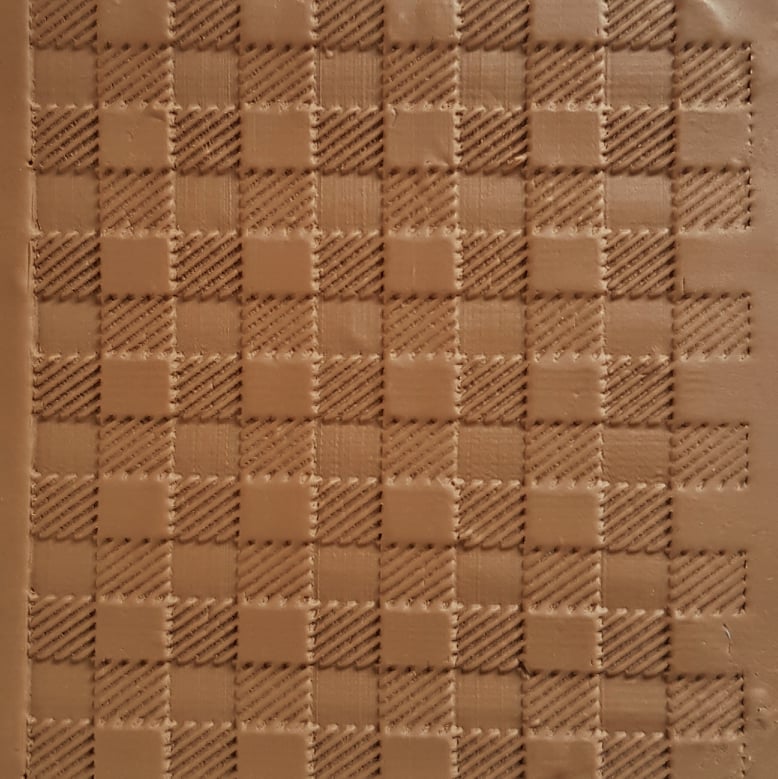 'Gingham' Mega Texture Roller