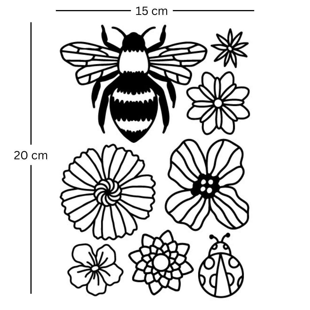 Garden Vinyl Stencil Pack