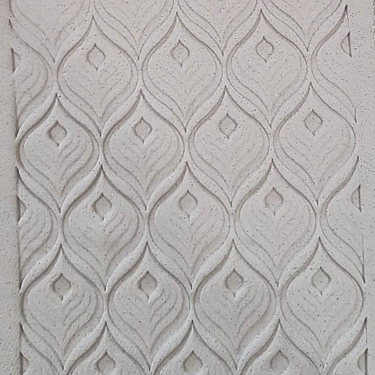 'Peacock' Jumbo Texture Roller