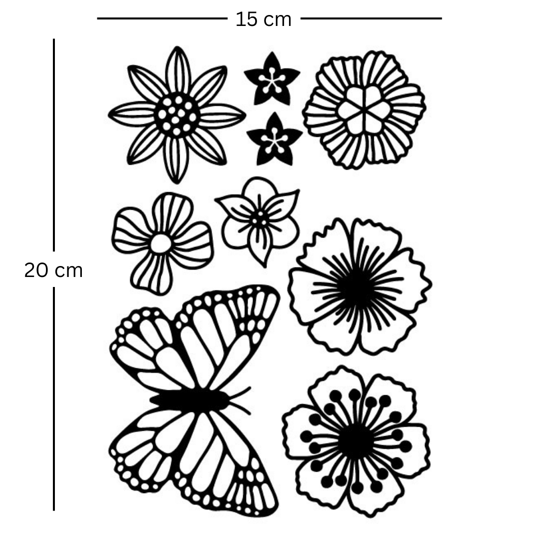 Garden Vinyl Stencil Pack