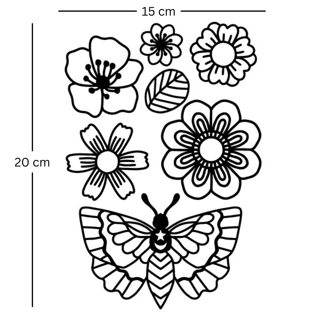Garden Vinyl Stencil Pack