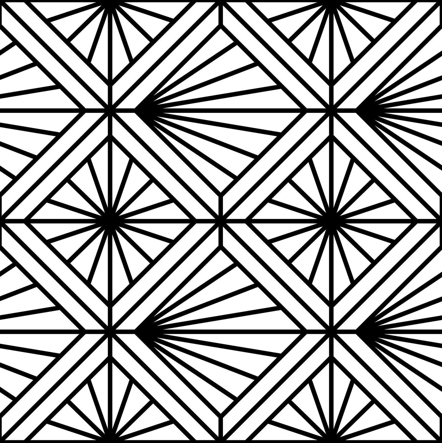 'Sunburst' Jumbo Texture Roller