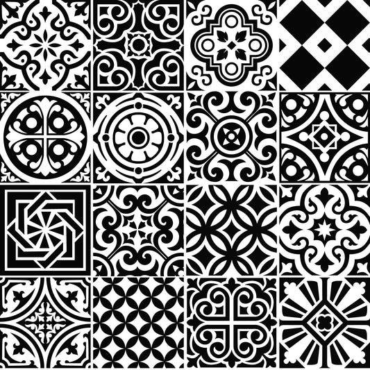 'Moroccan Tile' Mega Texture Roller