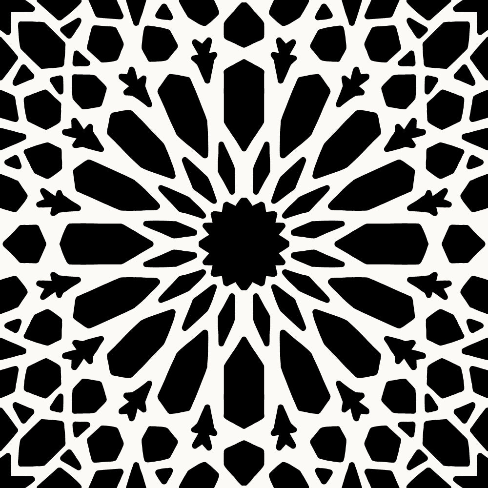 'Zellij' Jumbo Texture Roller