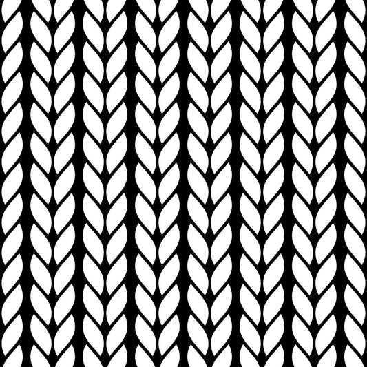 'Knitting #1' Jumbo Texture Roller