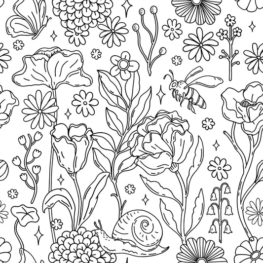 'Garden Buzz' Mega Texture Roller