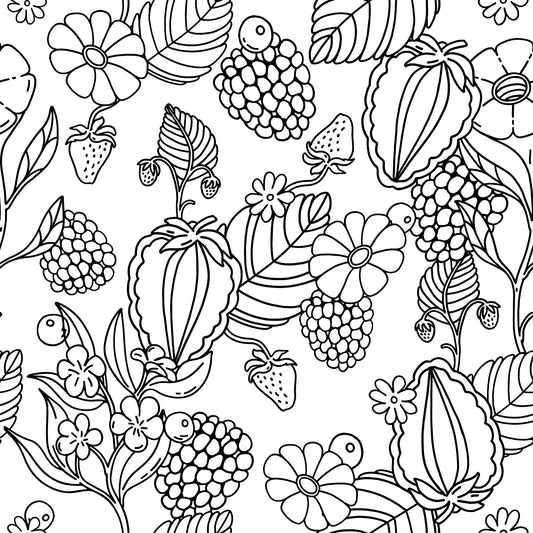 'Fruit Field' Mega Texture Roller