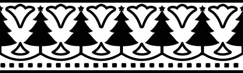 'Dress The Tree' Small Texture Roller