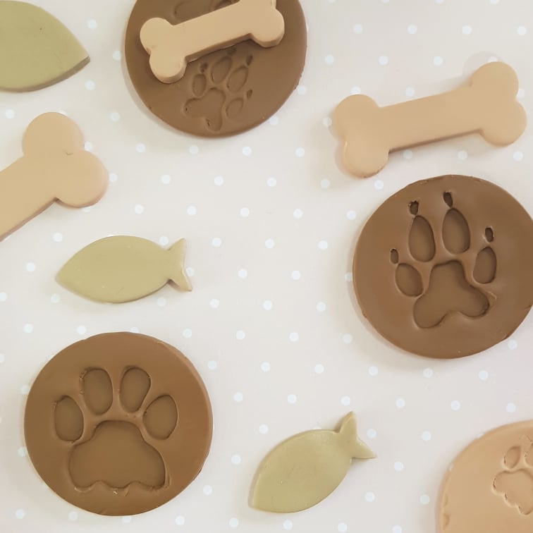 Cat Paw Print Stamp