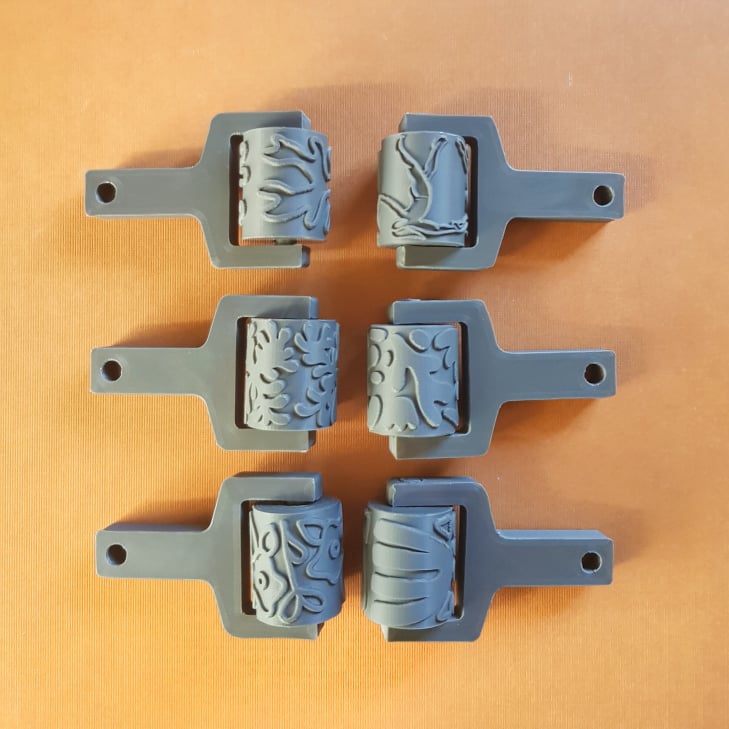 'Dancer' Small Texture Roller