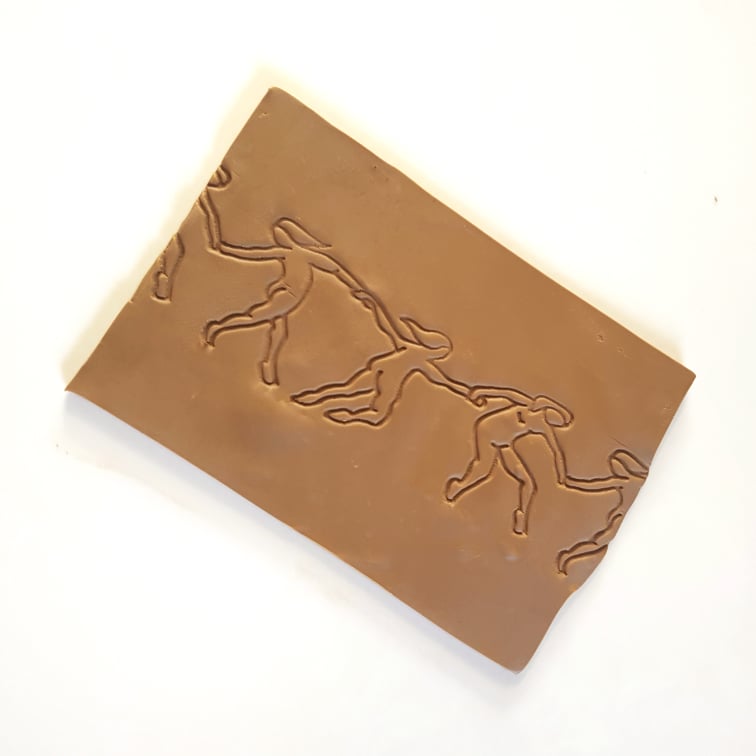 'Dancer' Small Texture Roller