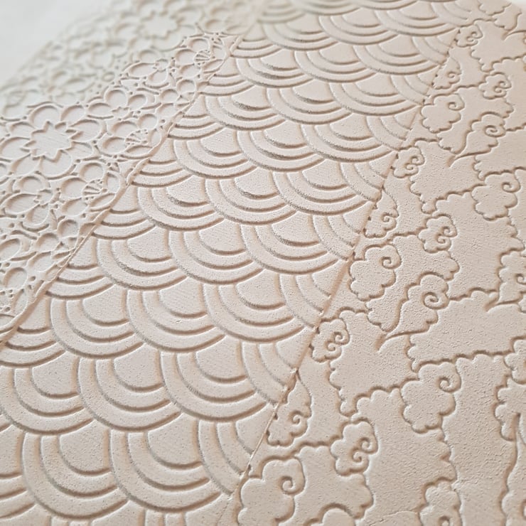 'Circle Waves' Jumbo Texture Roller