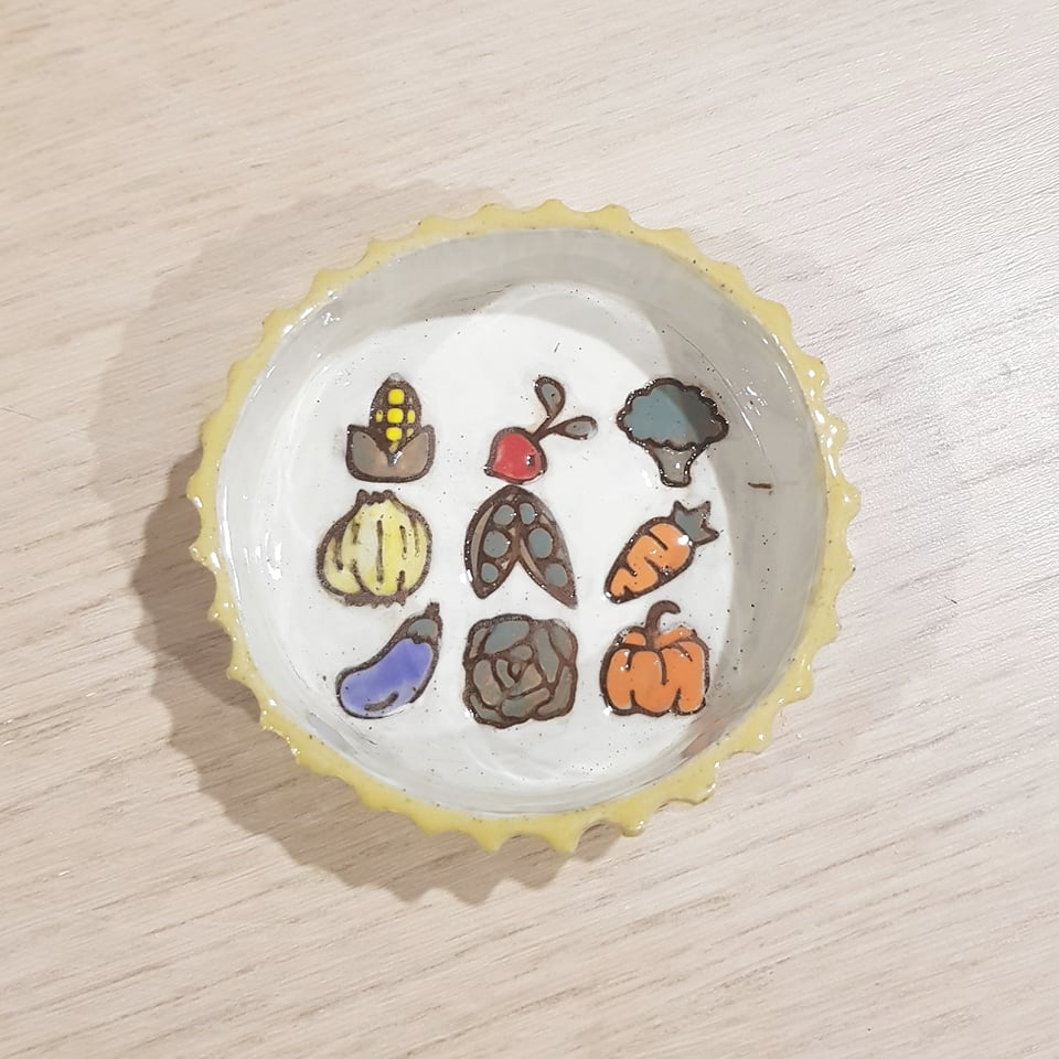 Mini Vegetable Stamps