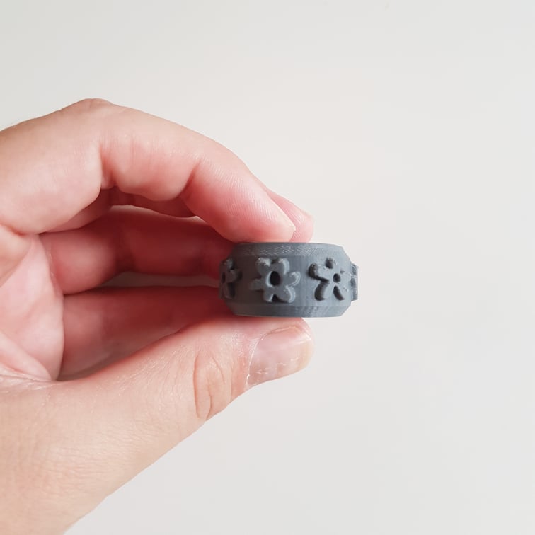 'Daisies' Micro Texture Roller