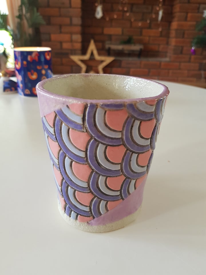 'Circle Waves' Jumbo Texture Roller