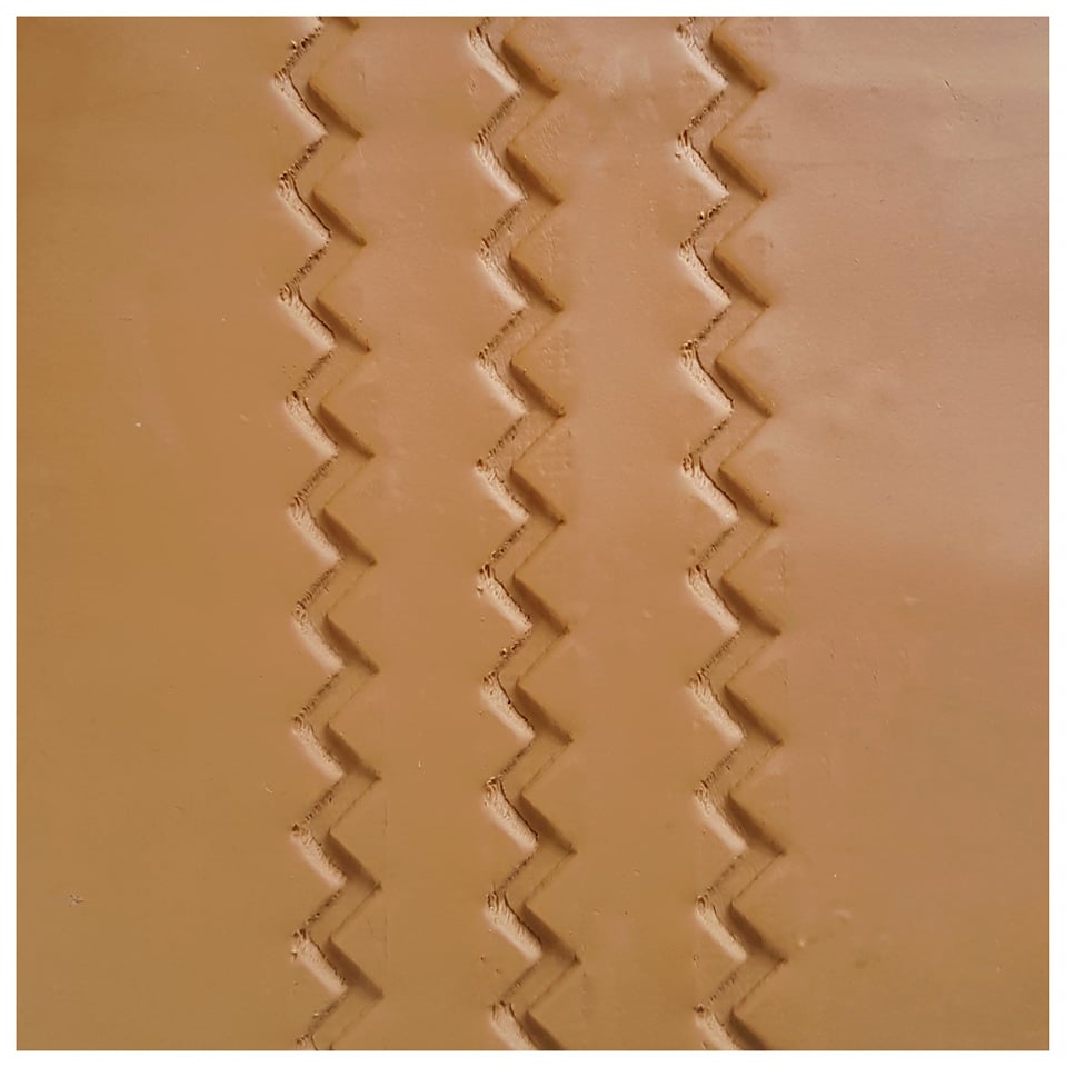 'Zig Zag Stitch' Micro Texture Roller