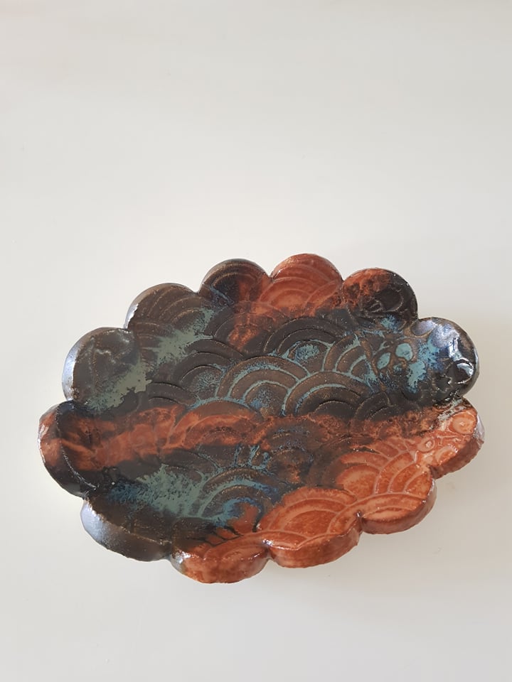 'Circle Waves' Jumbo Texture Roller