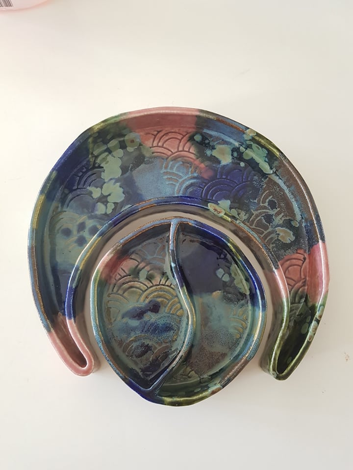 'Circle Waves' Jumbo Texture Roller