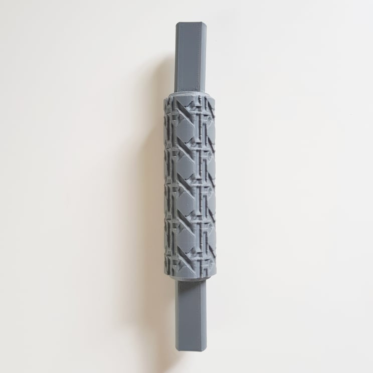 'Basketweave' Jumbo Texture Roller