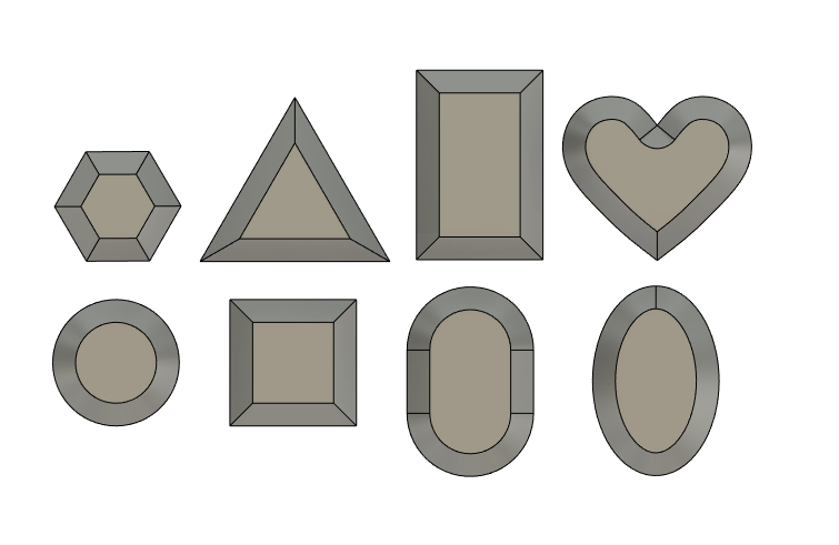 'Variety Pack' Pottery Forms