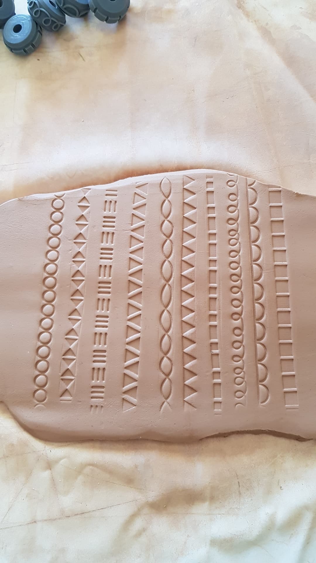 'Triad' Micro Texture Roller