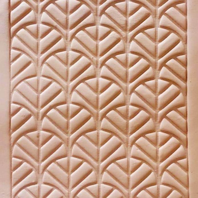 'Leaf' Jumbo Texture Roller