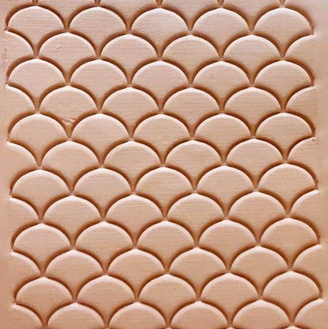 'Fish Scale' Jumbo Texture Roller