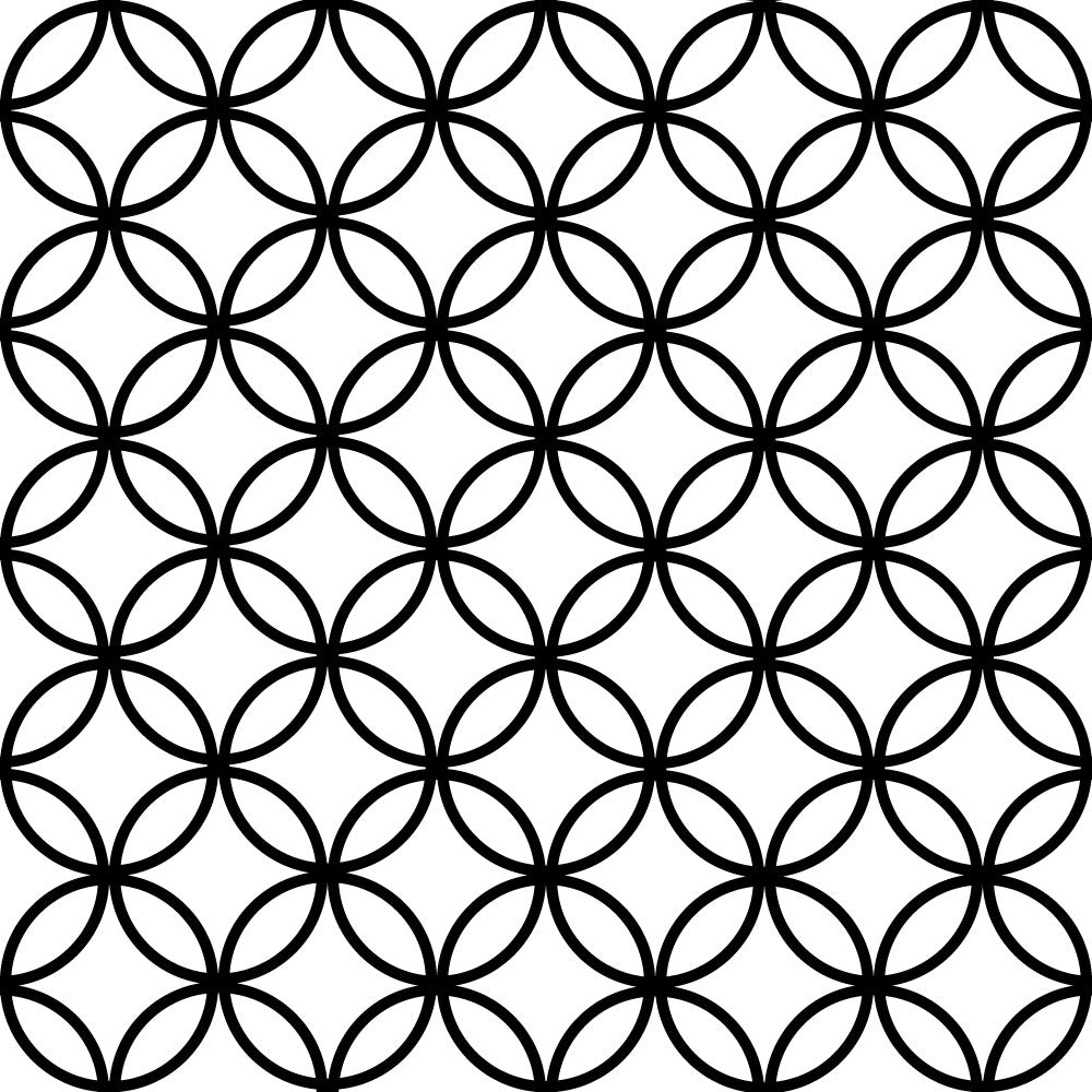 'Four Point Flower' Jumbo Texture Roller