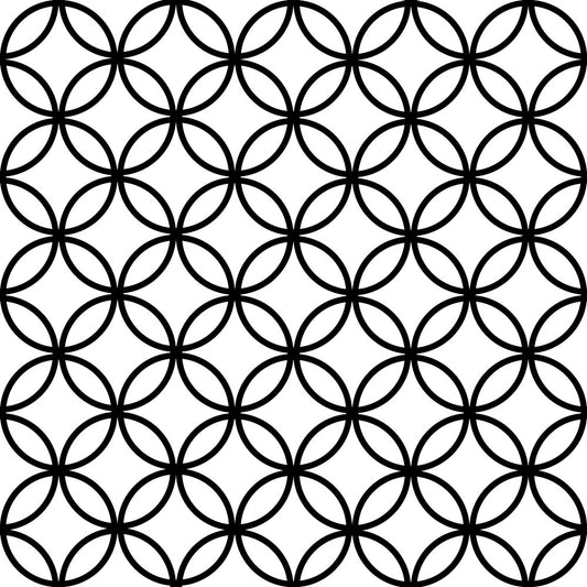 'Four Point Flower' Jumbo Texture Roller