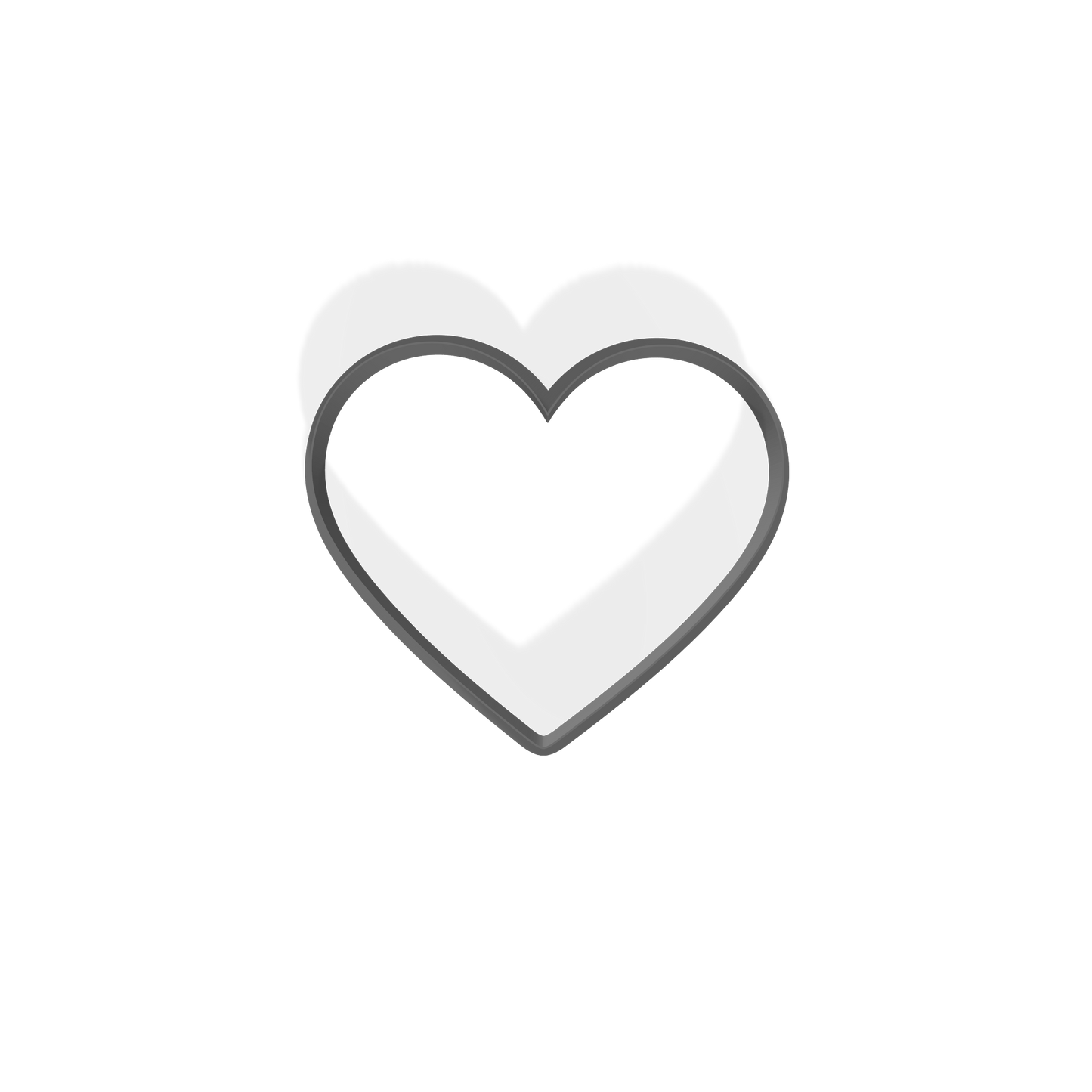 Oversized Cutter - Heart