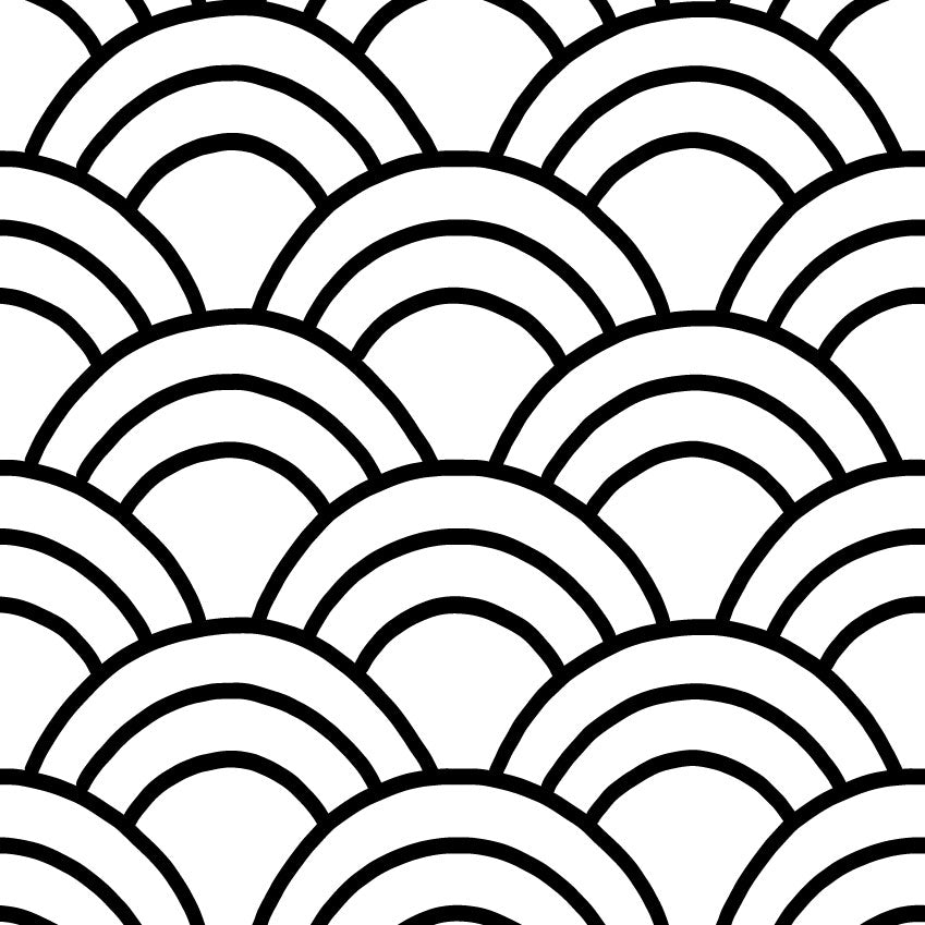 'Circle Waves' Jumbo Texture Roller