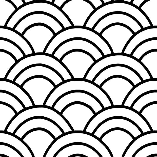 'Circle Waves' Jumbo Texture Roller