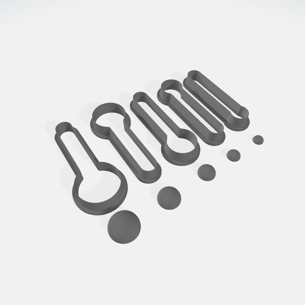 Stackable Spoon Template