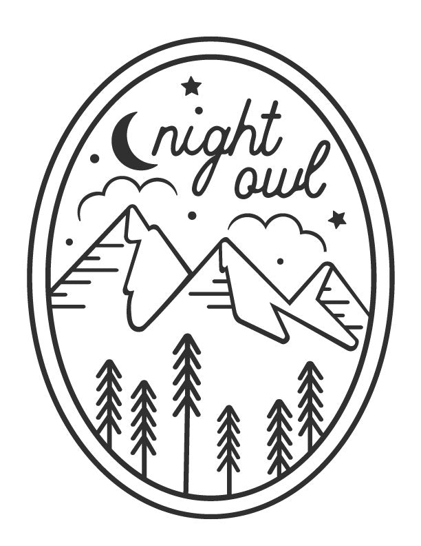 'Night Owl' Stamp & Cutter Combo