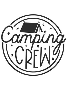'Camping Crew' Stamp & Cutter Combo