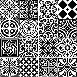 'Moroccan Tile' Texture Roller