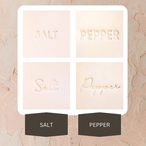 Salt & Pepper Shaker Template
