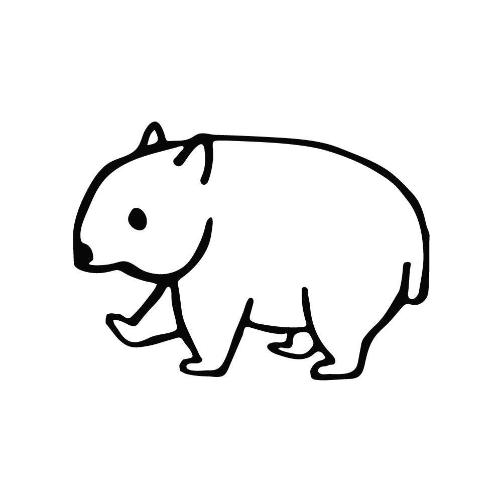 Wombat Stamp
