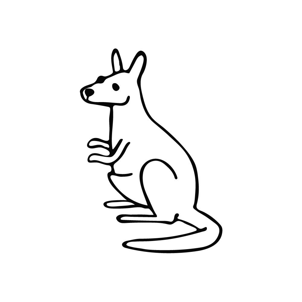 Kangaroo Stamp