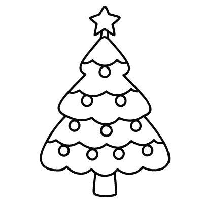 Christmas Tree Stamp