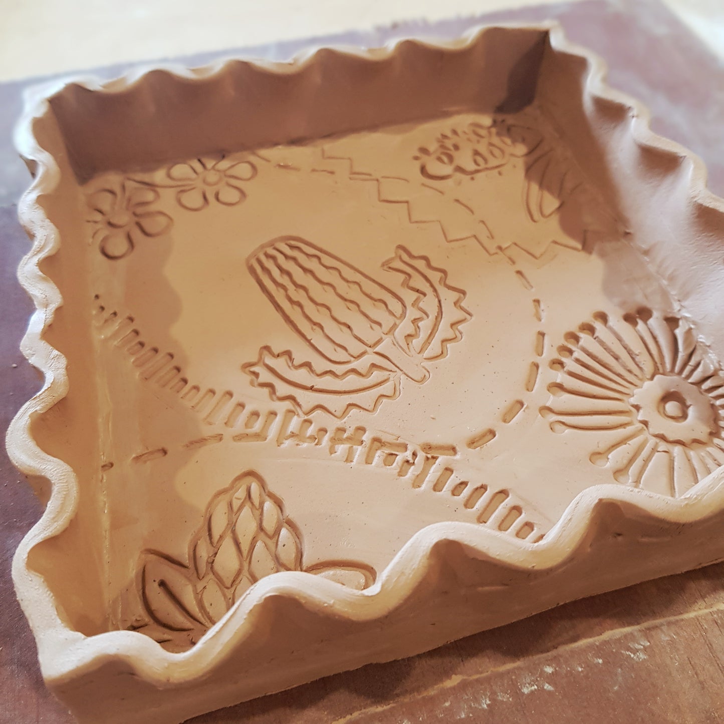 Wax Flower Stamp