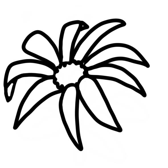 Flannel Flower Stamp