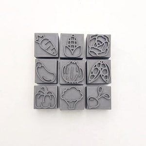 Mini Vegetable Stamps