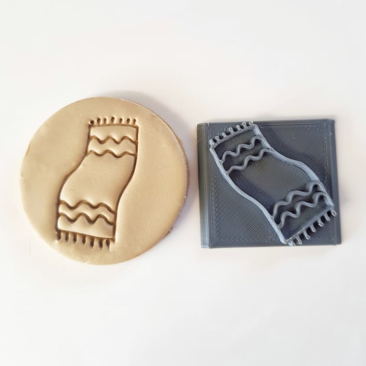 Beach Towel Stamp