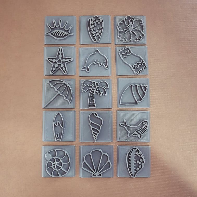 Conidae Shell Stamp