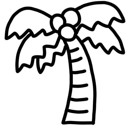 Palm Tree Stamp