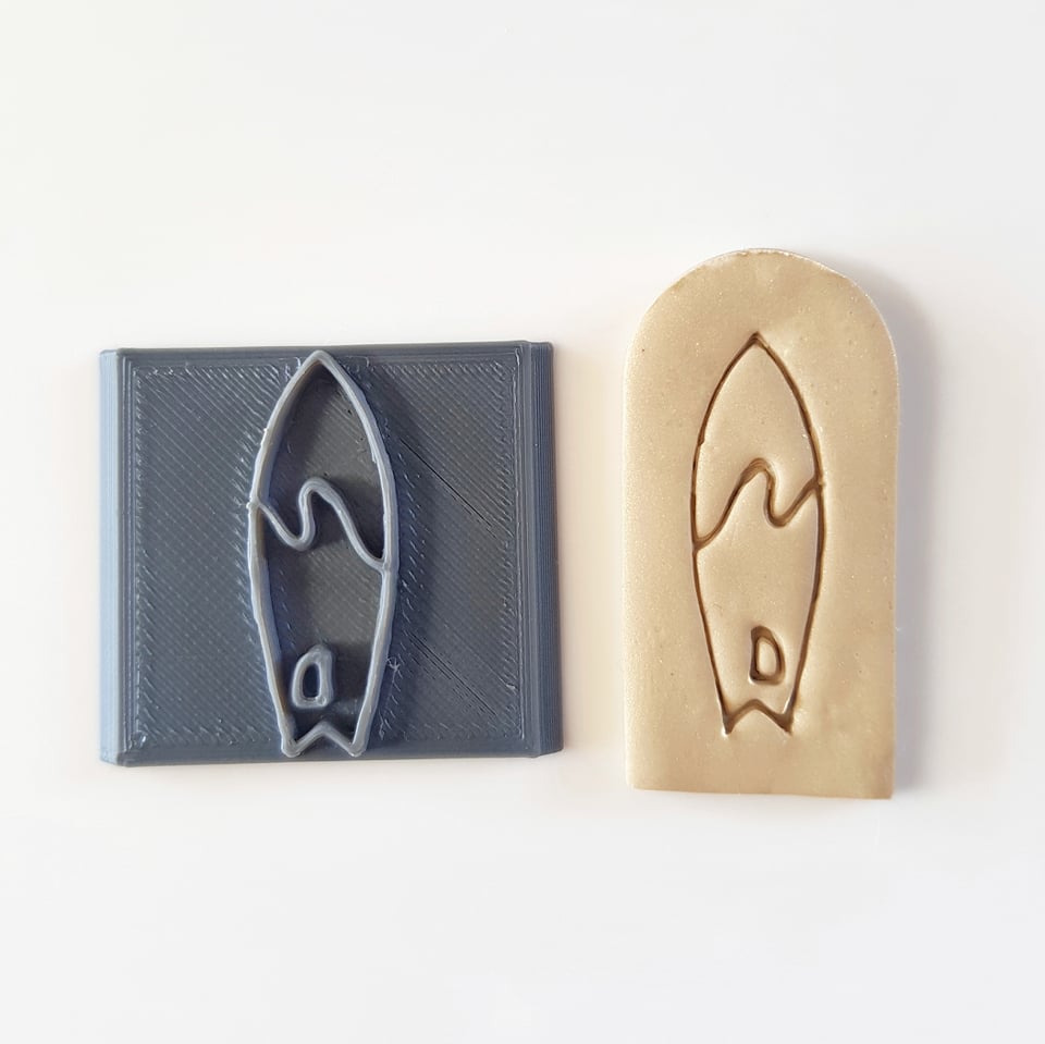 Surfboard Stamp