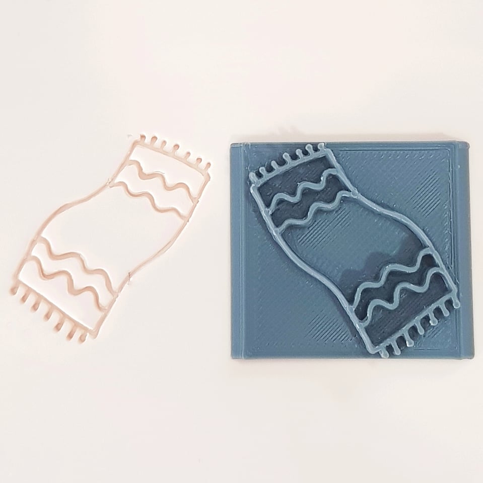 Beach Towel Stamp