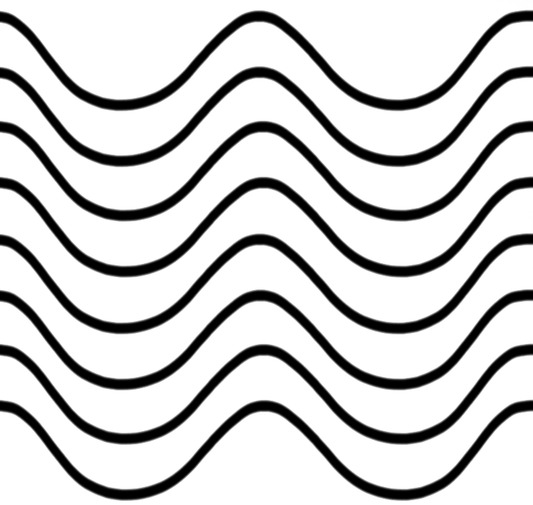 'Strong Wave' Jumbo Texture Roller